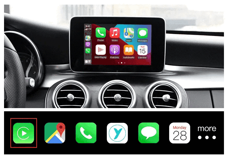 Mercedes Benz NTG 4.5 4.7 Wireless CarPlay Android Auto MMI Interface Adapter Prime Retrofit - Euro Car Upgrades - eurocarupgrades.com.au