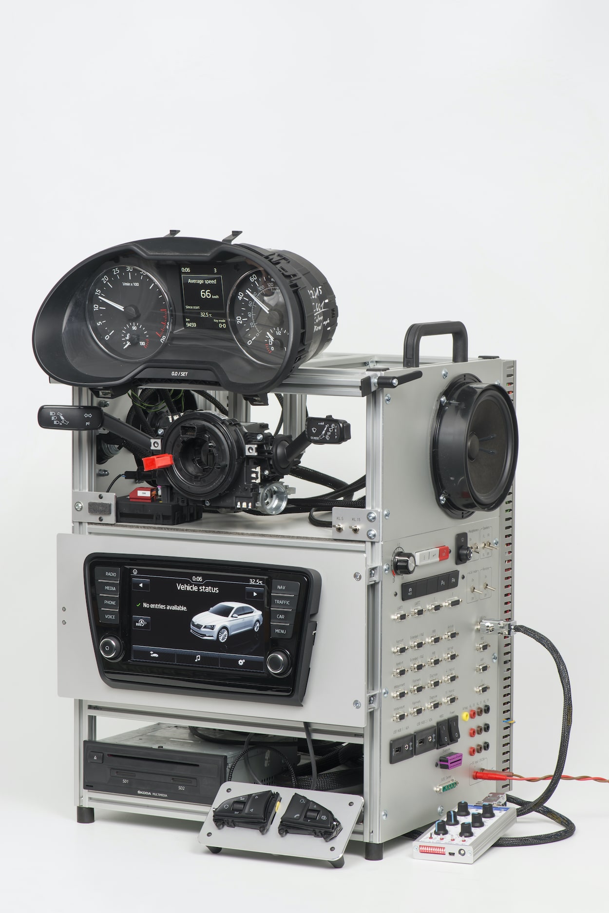 Unlocking Precision: Diagnostics and Repair Services for MIB Units on MQB Test Bench